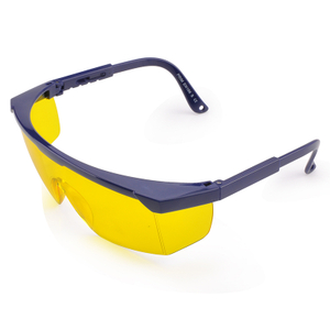 Okulary ochronne z ochroną przed laserem KS102 żółte