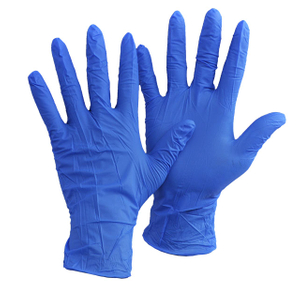 Niebieskie rękawiczki jednorazowe FL-1111B2