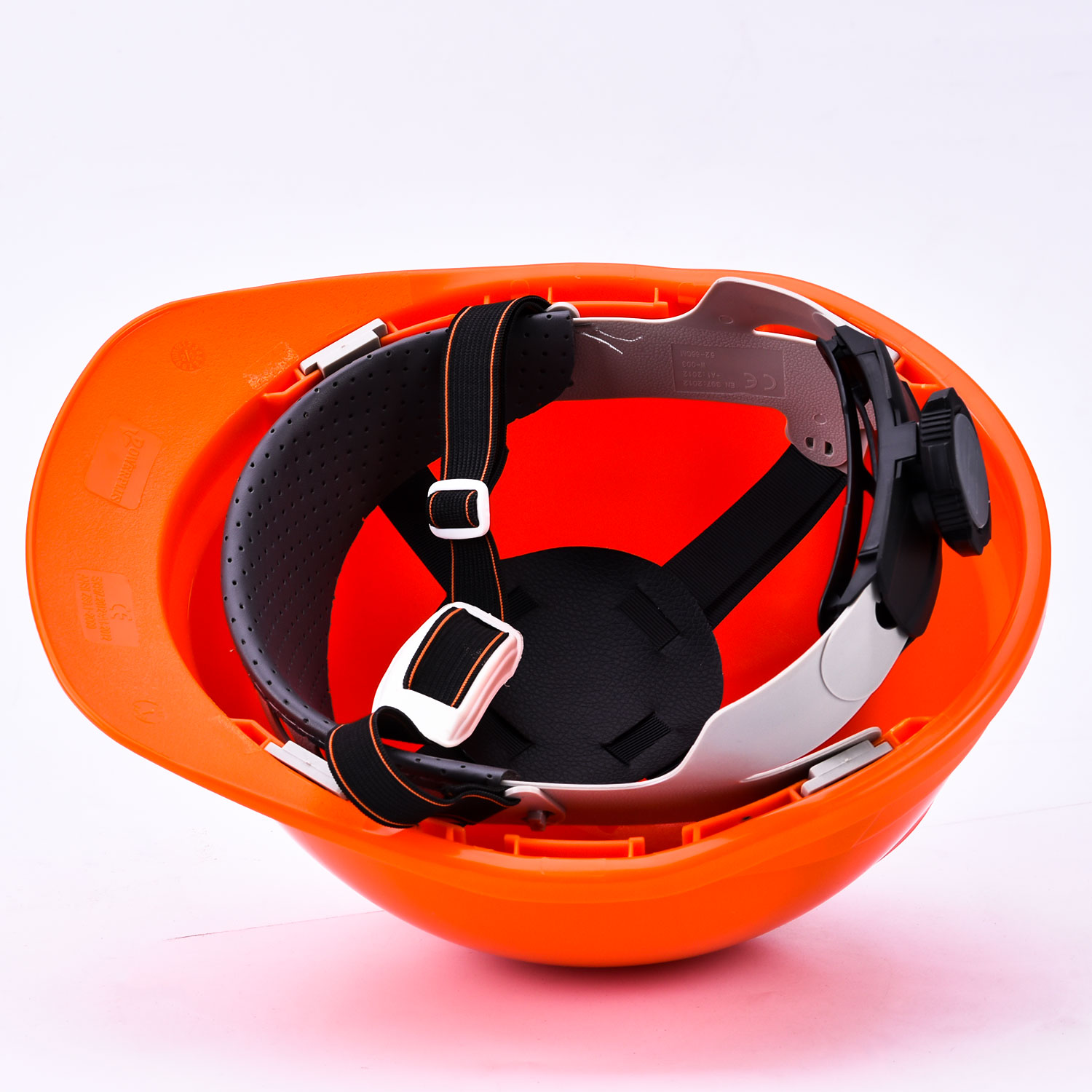 Biały kask roboczy HDPE W-002 Biały