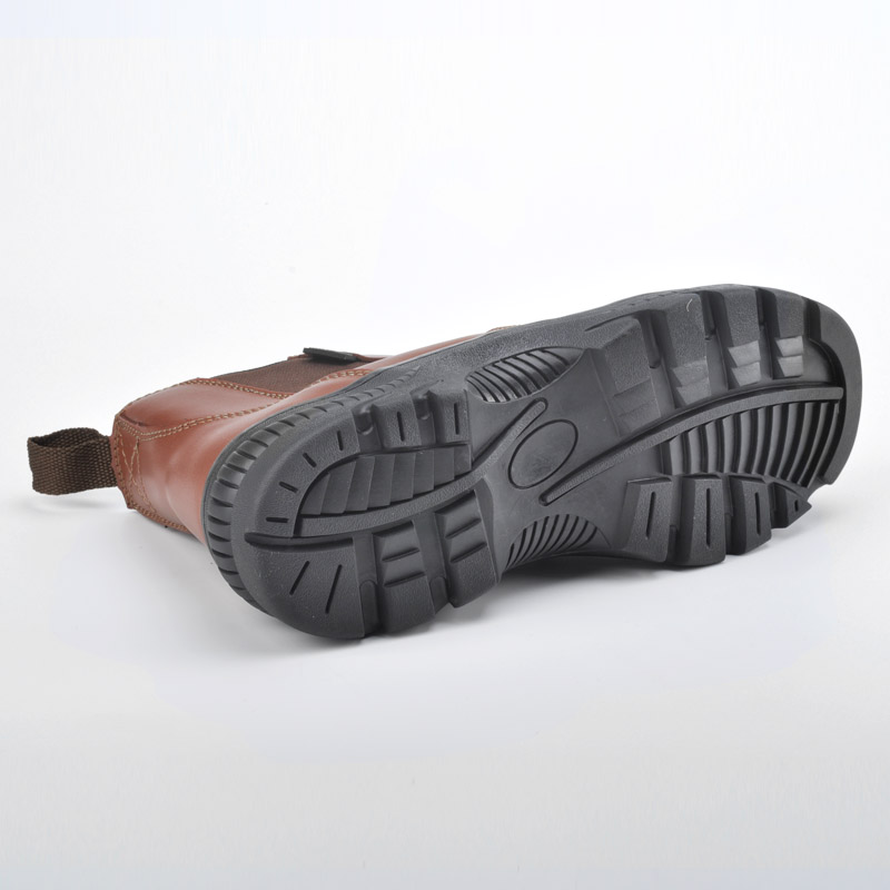 Odporne na ciepło buty robocze dealera M-8025 gumowe brązowe